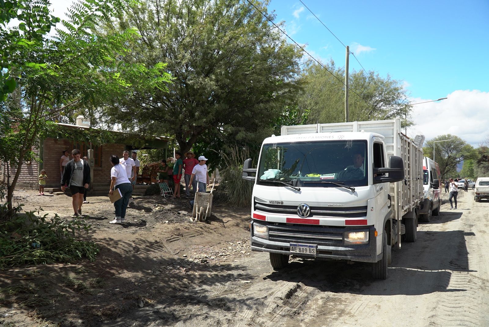 Tras el temporal, ya son 80 las familias asistidas en Sarmiento, Jáchal y Caucete