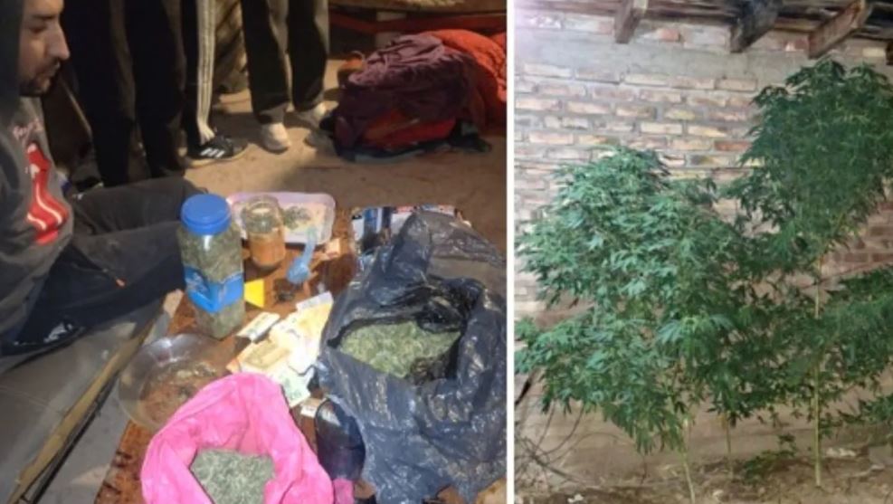 25 de Mayo: los buscaban por un tiroteo y tenían 2 kilos de droga