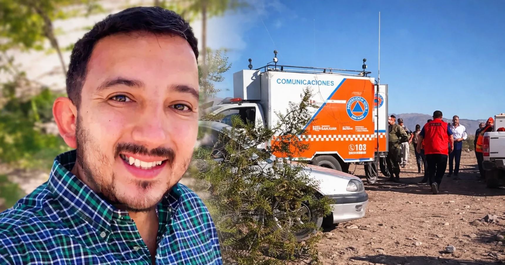 Sin rastros de Alberto Quiroga en 25 de Mayo: suman motos de enduro y caballos al operativo de búsqueda