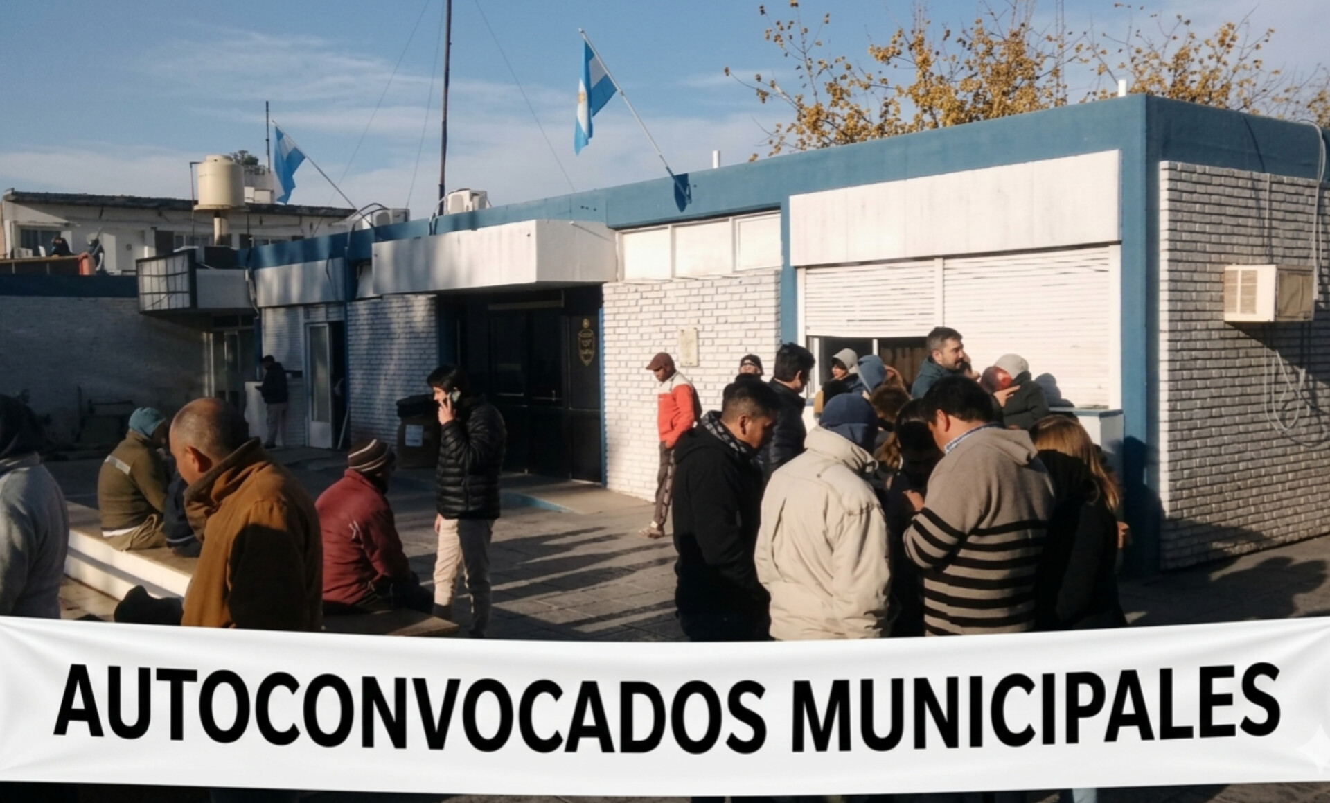 Caucete: autoconvocados municipales apuntan contra los gremialistas y la intendenta