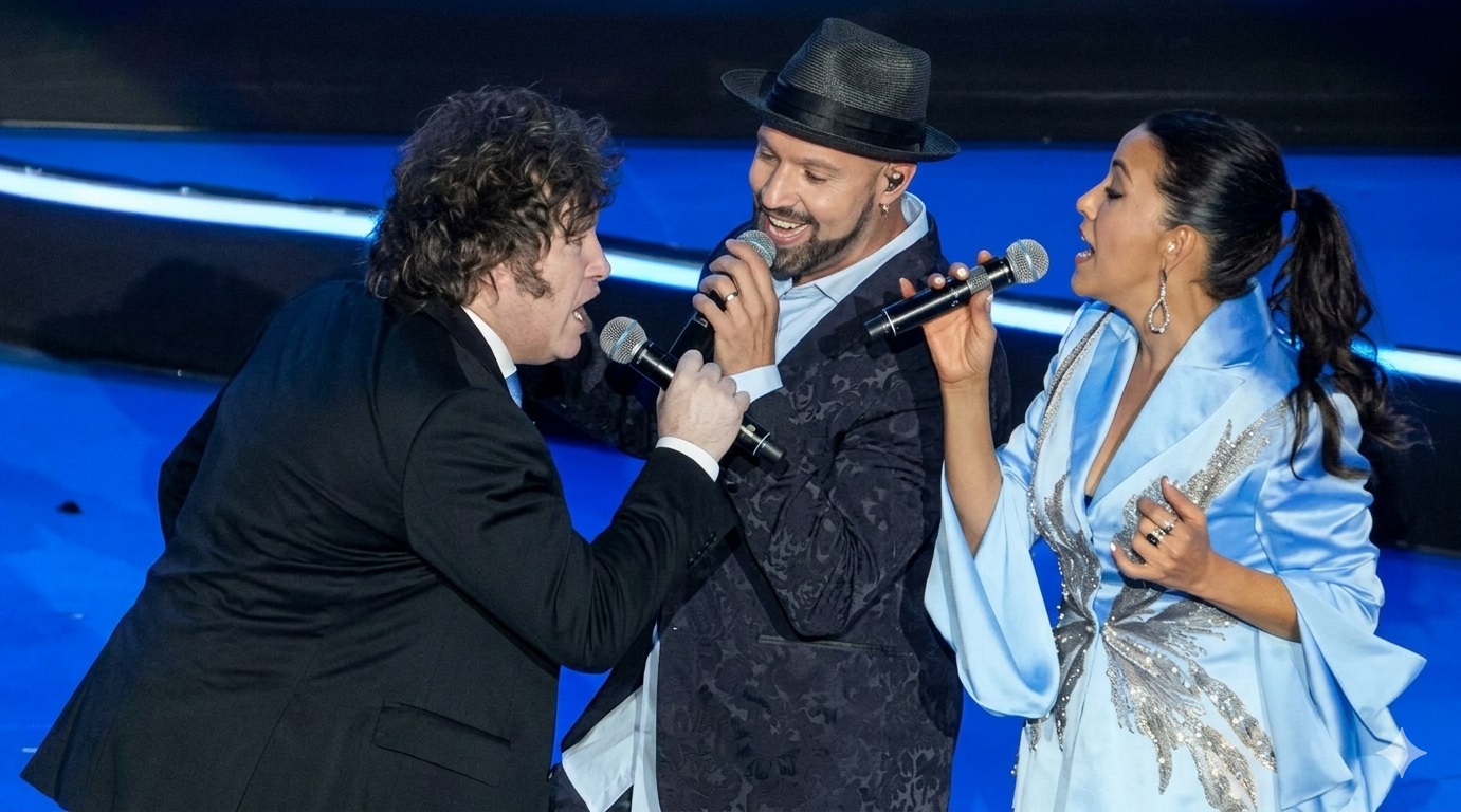 Milei sorprendió al cantar “Libre” en los ensayos del Día de la Independencia de Israel