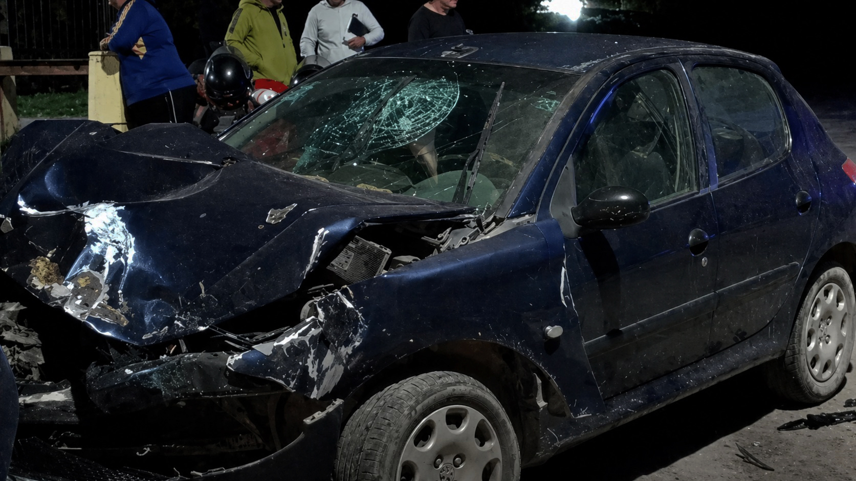 Caucete: cuatro heridos tras choque entre un auto y un colectivo de larga distancia