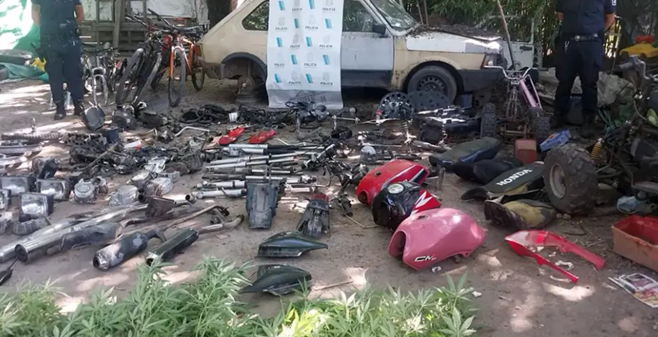 25 de Mayo: secuestraron motos por escapes ruidosos y picadas callejeras