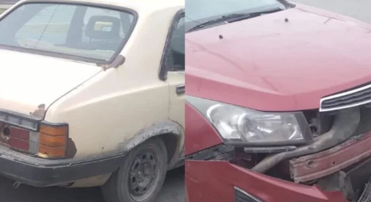 Caucete: fuerte choque entre dos autos