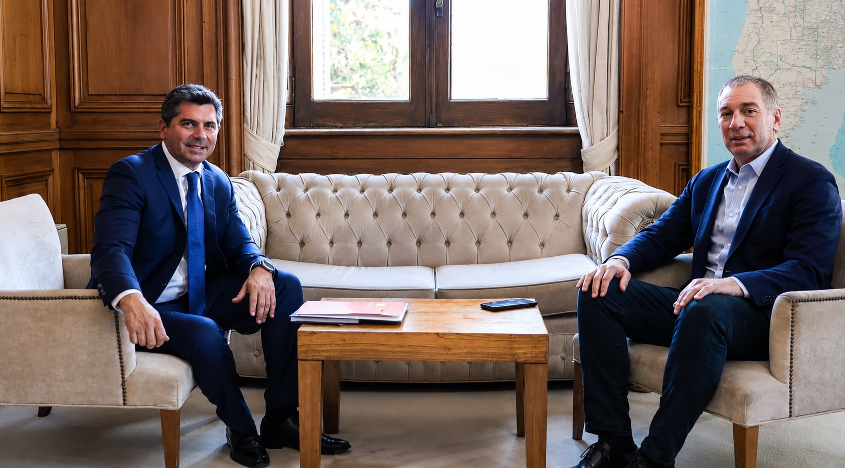 Orrego destacó el perfil federal de Santilli y asistirá a la jura en la Casa Rosada
