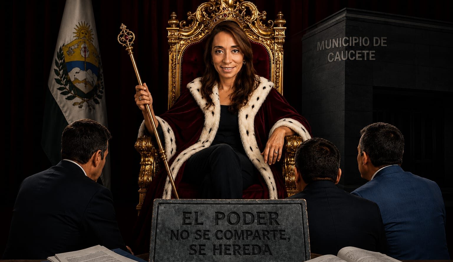 Mientras se disputan la herencia, los cauceteros miran