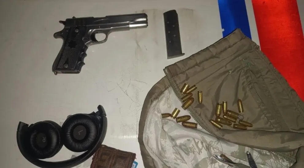 Caucete: un control vial de rutina terminó con dos detenidos armados