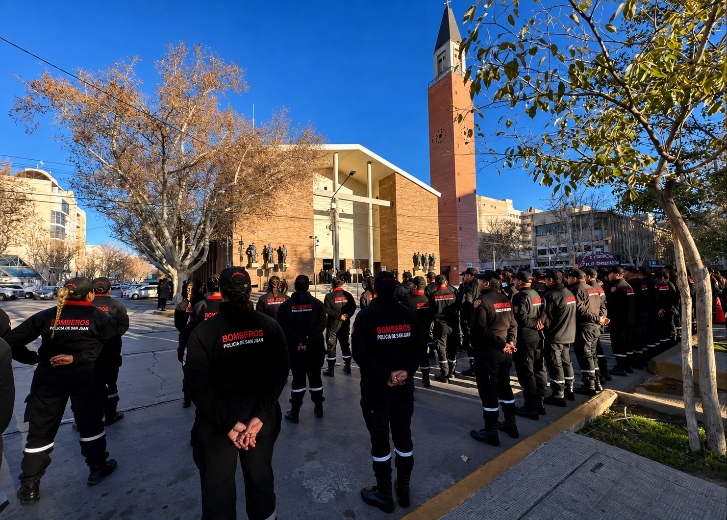 El último adiós a los héroes de San Juan