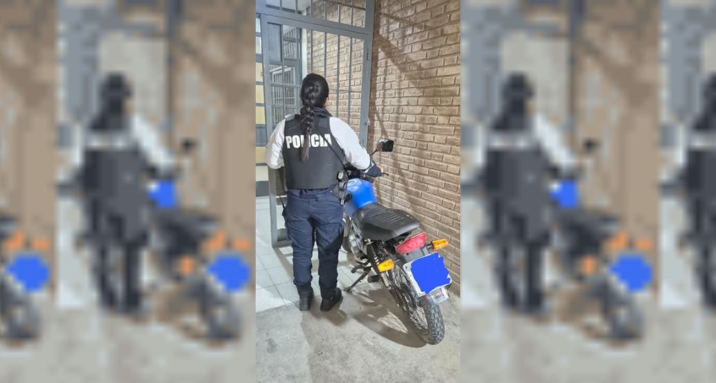 25 de Mayo: recuperaron una moto con el motor limado y el cuadro adulterado