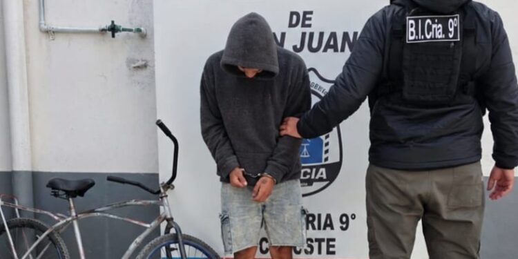Caucete: lo detienen por una serie de arrebatos en el Skate Park