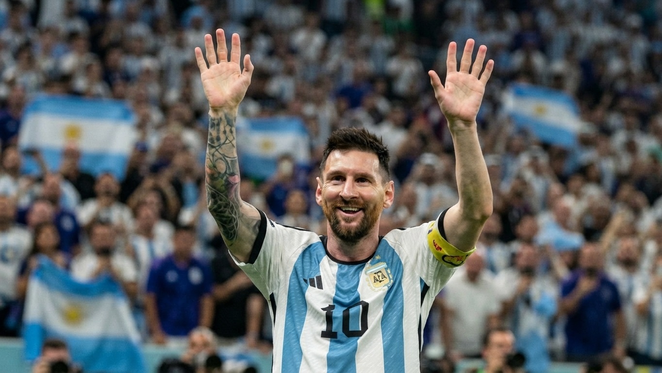 Llegó el día: Messi se despide de la Selección Argentina