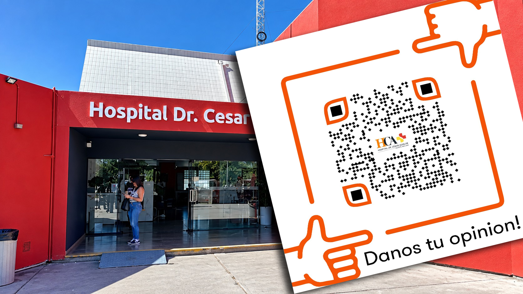 El hospital colocó en funcionamiento los códigos QR para reclamos puntuales
