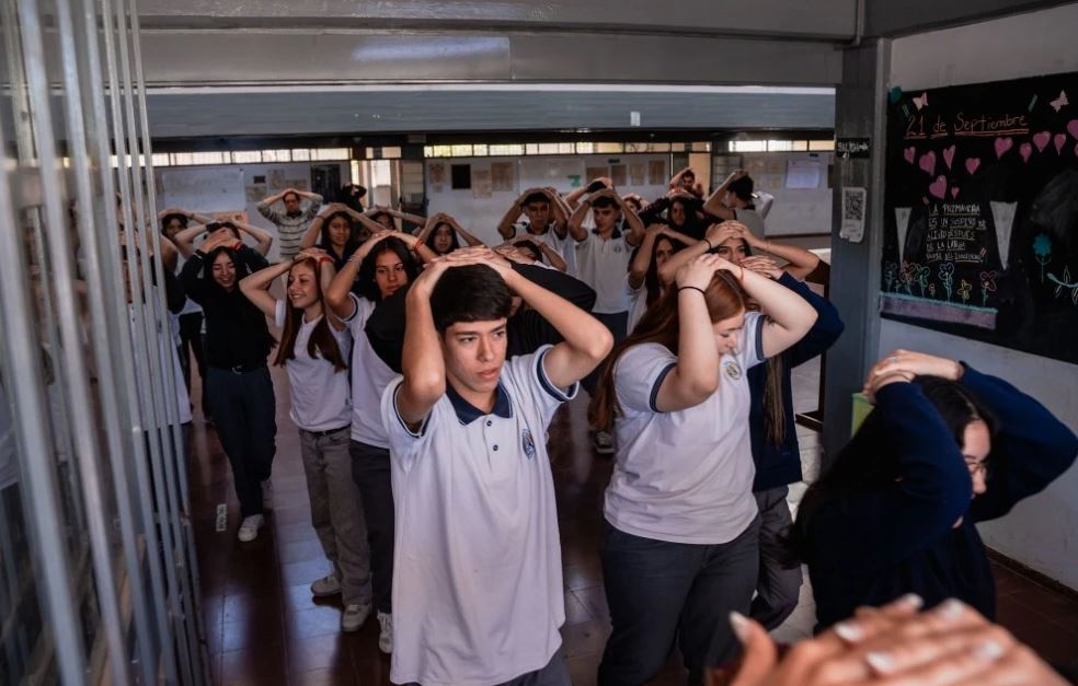 Así será el simulacro sísmico de evacuación que harán en las escuelas
