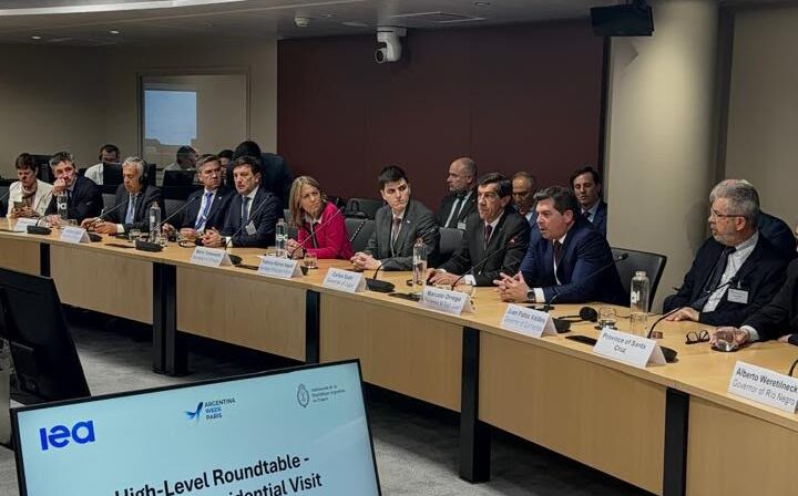 Orrego expuso sobre energía y minería ante inversores europeos en París